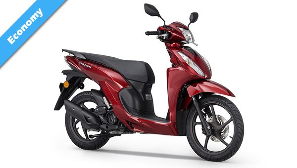 Honda Vision 110 - Rent a reliable and affordable scooter for your Athens adventure