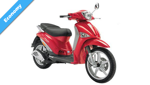 Piaggio Liberty 125 - Rent a scooter to explore Athens’ beauty