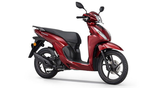 Honda Vision 110 scooter for rent in Athens - only 19€ per day.