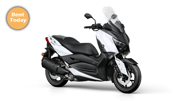 Yamaha X-Max 300 scooter available for rent - only 40€ per day