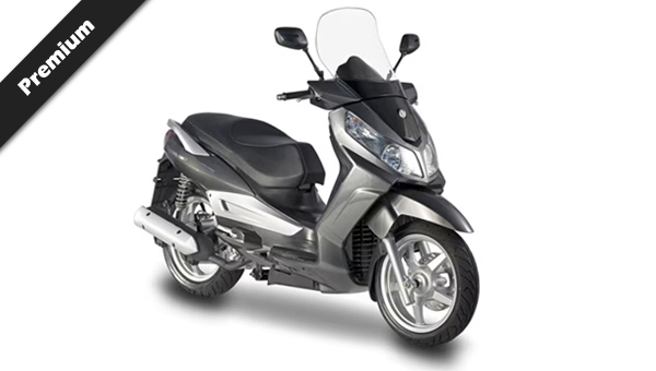 Sym Citycom 300 - rent a powerful scooter to discover Athens.